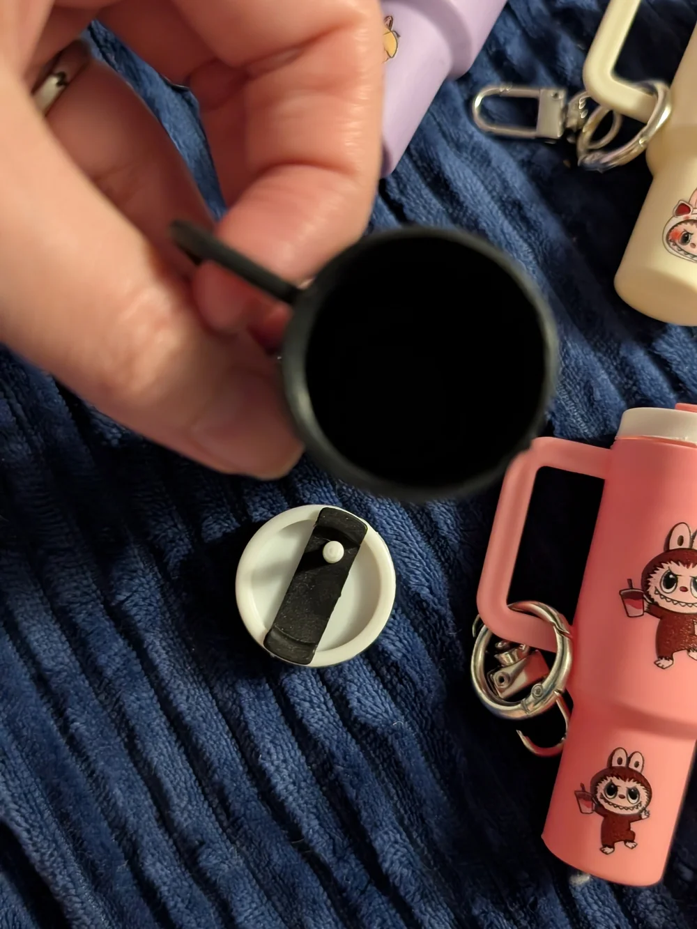 🦋 You Pick 1 Labubu Tumbler Keychain